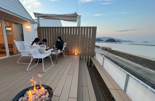 1 villa with BBQ stove bonfire jacuzzi/Sanuki Kagawa