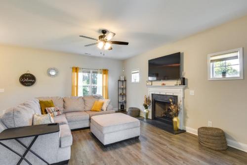 11 Mi to Fort Bragg Family Home with Patio!