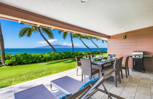 176-4 Oceanfront Puamana Townhome newly remodeled!