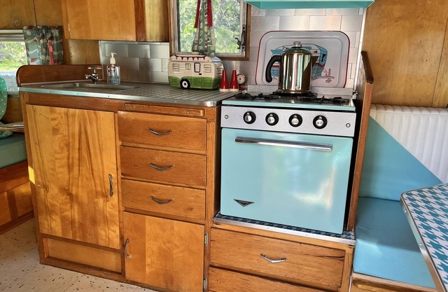 1961 Shasta Airflyte Camper Trailer