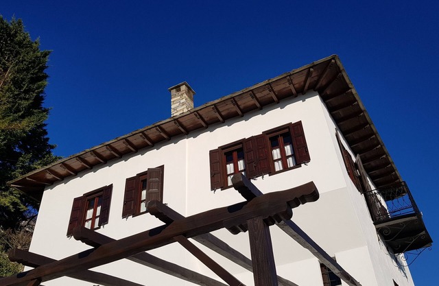 19th cent Stone Built Greek Mansion Villa Porteli