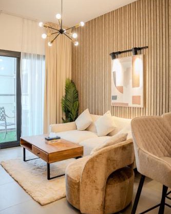 1BR Mamsha Nest with balcony by BlueCloud Holidays