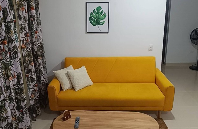 2-bedroom apartment in superb Barranquilla with fitness room, AC