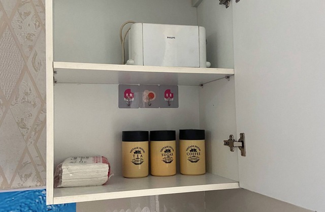 2-bedroom apartment close to Taj Mahal in Agra with AC, fitness room, WiFi.