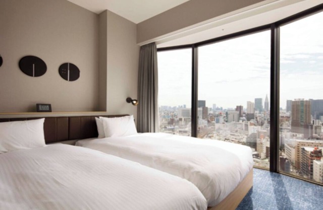 2 Bedroom in Affordable Hotel WiFi AC Gym laundromat Shinjuku