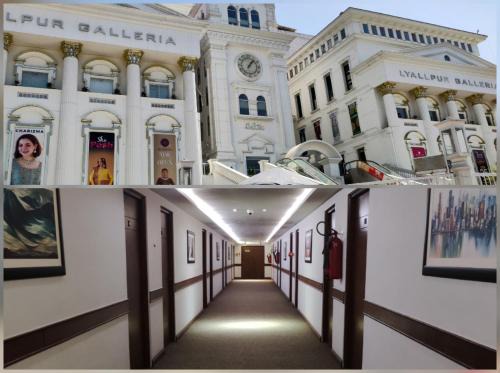 2 BHK Apartment in Lyallpur Galleria Mall, 2 Bedroom with Living Room, Basement Parking, 24x7 Security