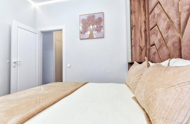 2-room apartment overlooking the embankment, residential complex Abay Zholy