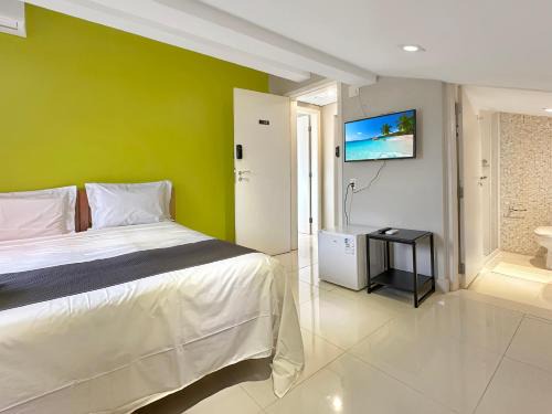 200m do mar - AC - 1 Suite - Piscina - Churrasqueira