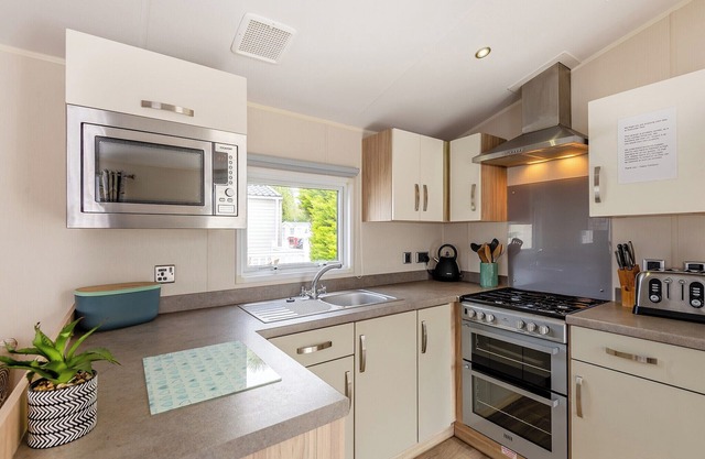 2021: 12ft-wide caravan ideal for families with one double and two twin.