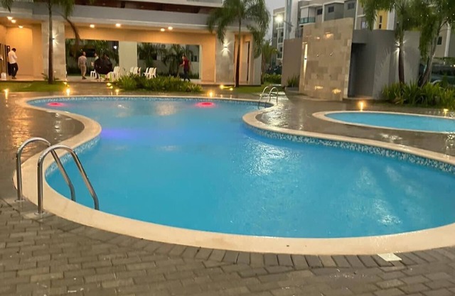 3 bedroom apartment, Santiago, pool, playground, 3 Tv,