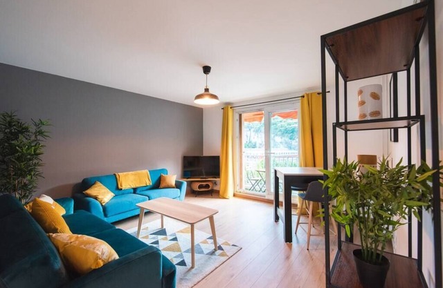 3-bedroom apartment TRAM A direct Gare/CV Grenoble