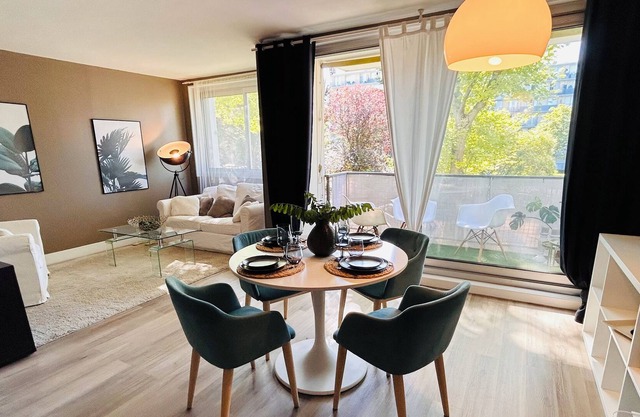 3-room apartment for 4 people with balcony
