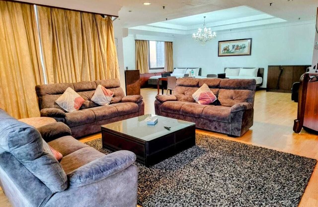 4-bedroom apartment in marvelous City with AC, fitness room
