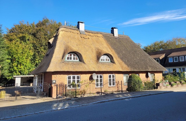 4* - Holiday home with 125 sqm, under thatch in Holstein Switzerland