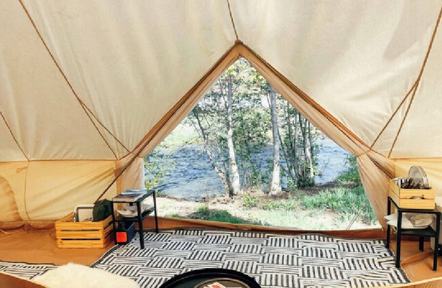 4 Person Glamping Tent @ Field Trip NM