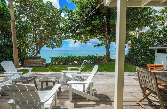 4Bed Beachfront home near Pipeline