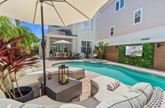 5 Bedroom Resort Villa w/Private Pool + Hot Tub | 1 Exit from Disney