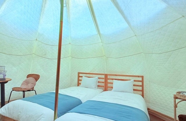 5m bell tent A overlooking Sagami Bay for 2 peopl/Ito Shizuoka