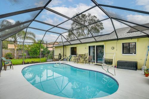 7 Mi to Beach! Poolside Oasis in Port Orange