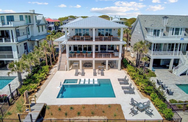 712 Ocean Blvd | New Build + Pool, Game Zone, Oceanfront Beach Access, & Views