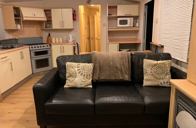 8 berth caravan on highfield grange