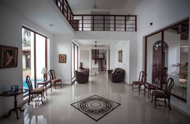 8 BR Private Villa w/Pool & Staff – Ideal for Large Groups Near Hikkaduwa Beach