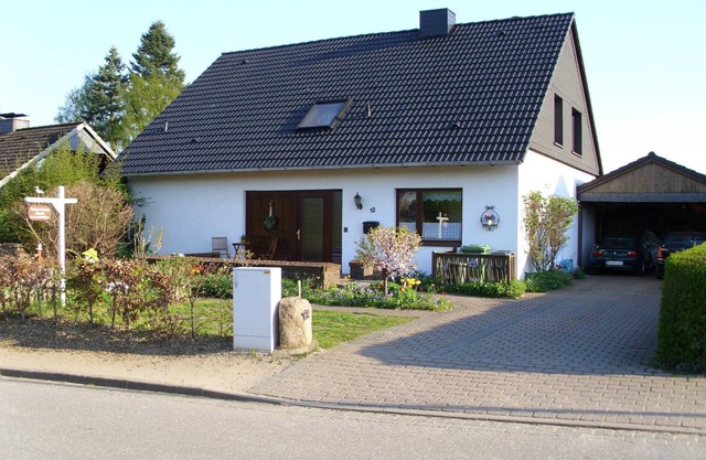 80 sqm apartment on the upper floor of our family home near Plön in the Holstein Switzerland Nature Park