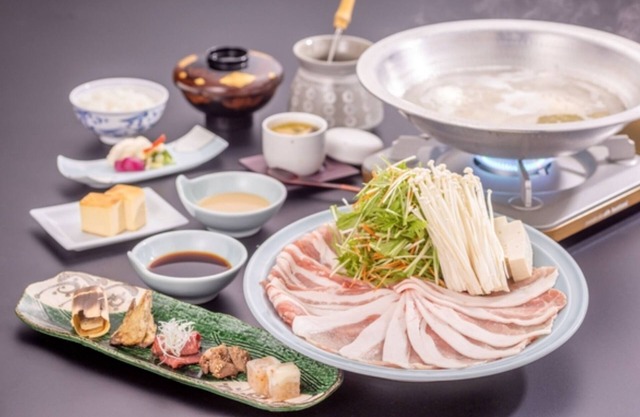 A 6dish dinner plan featuring the original brand /Iwate-gun Iwate