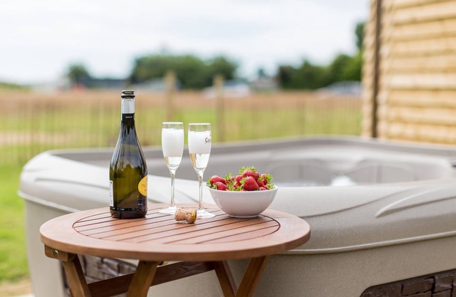 A circular hut perfect for a romantic escape to the countryside.