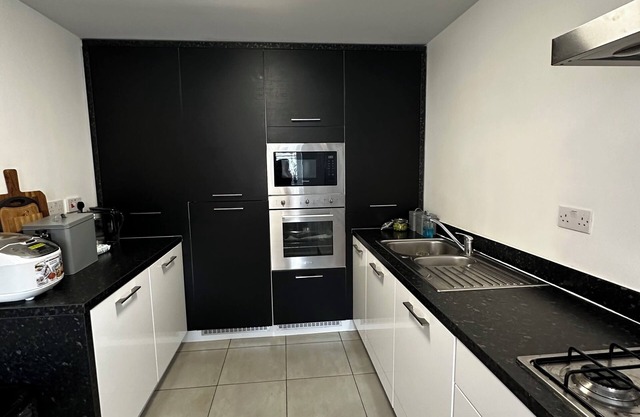 A cozy, spacious house with 2 bedrooms, 2 beds, 2 bathrooms