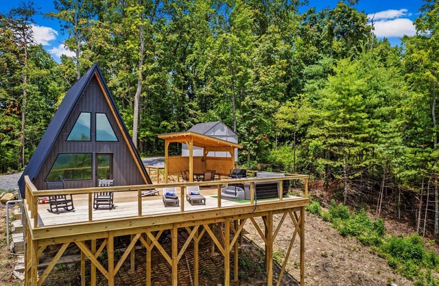 A-Frame Cabin In Smoky Mountains