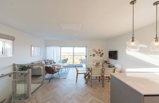 A modern costal townhouse in the scenic Bull Bay, offering stunning coastal views for up to 7 guests