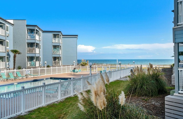 A Place at the Beach III 1B Shore Drive. First Floor Oceanfront Condo!