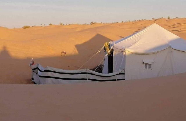A Private Camp 25 km from Douz Deep in Sahara.nLet your Car in Douz go with Us!