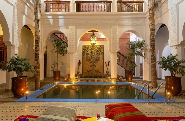 a unique calm Riad. a hidden gem in the heart of Marrakech