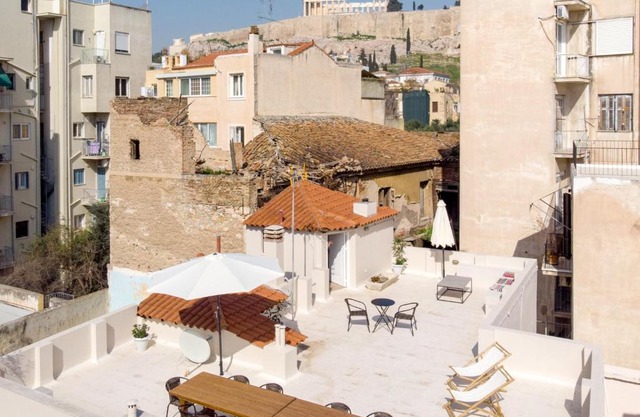 Acropolis Heights at the foot of the Parthenon