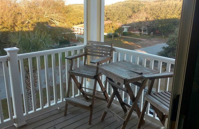 Adorable two bedroom beach condo with private beach, pool and hot tub