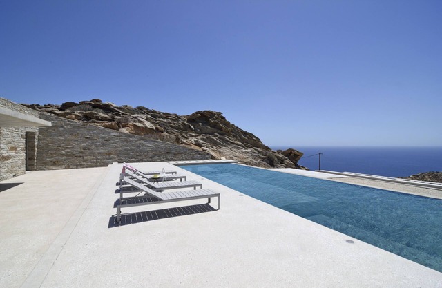 Aetos soaring over the Aegean Sea