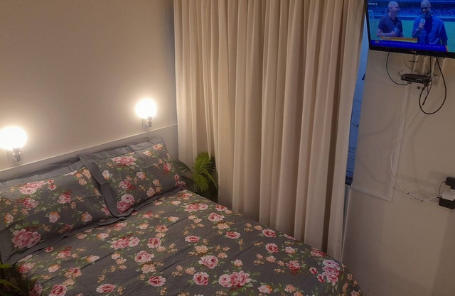 Air-conditioned studio, wifi in the center of Piratuba SC