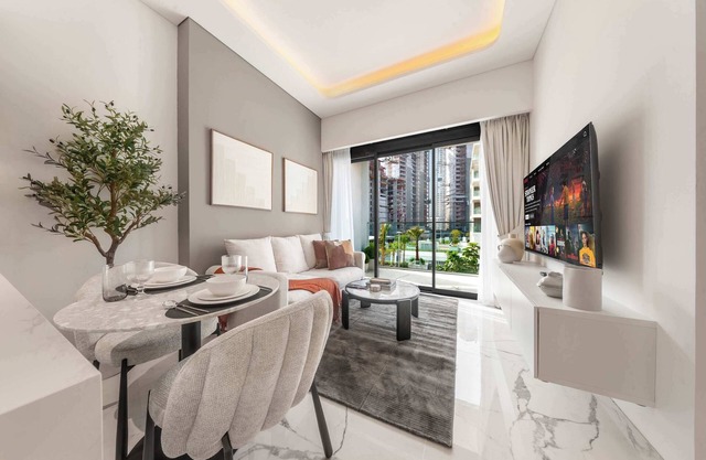 AirDXB - Mesmerizing 1BR in Meydan with Pool Views - Sleeps 4!