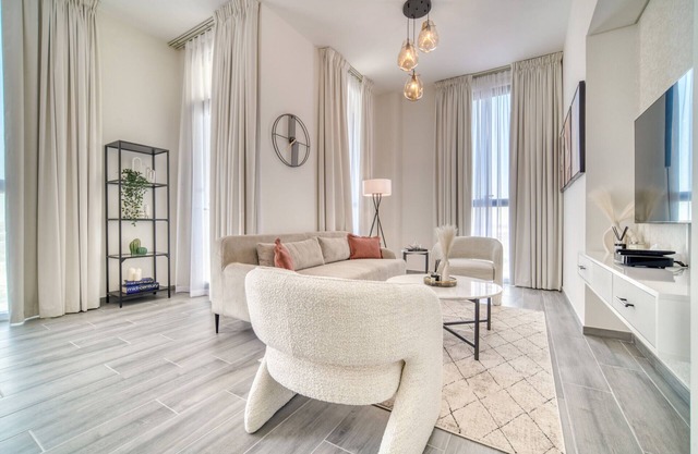 Alluring 2BR w/Assistant’s Room at Mesk 1 Midtown Dubai Production City by Deluxe Holiday Homes