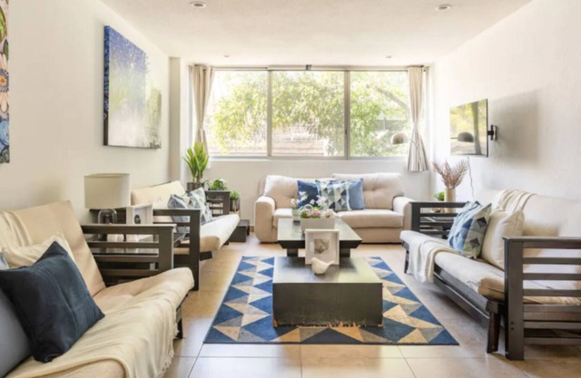 Amazing 2-bedroom apartment with WiFi in CDMX close to WTC & Pepsi Center