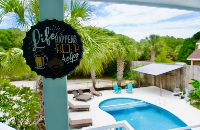 Amazing Beach House Duplex w/Private Pool & Nearby Beach