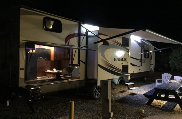 Amazing RV trailer in charming Hollister! Large and very roomy!