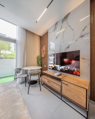 Amazing Studio With Balcony in Riff, Aljada