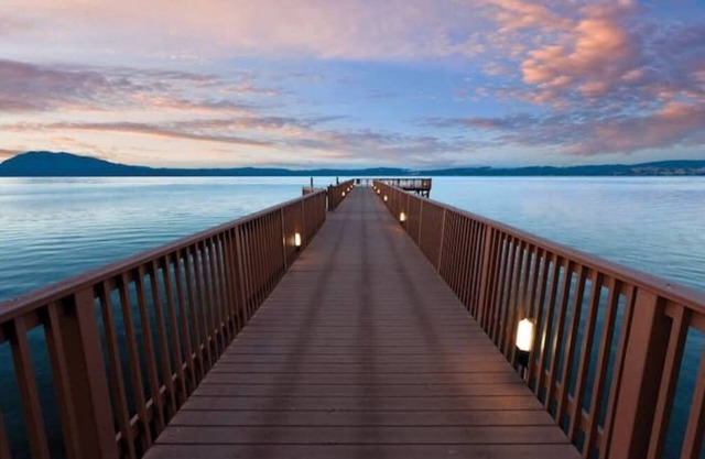 Amazing View of Clear Lake and Mountains