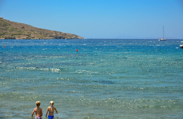 Amorgos Katapola beach studio, 5 min to port