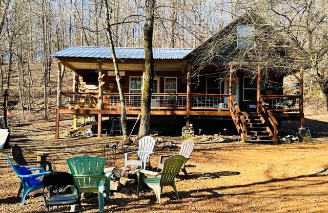 Andersons Paradise Cabin Albert Pike Wolf Pen Gap Caddo Gap