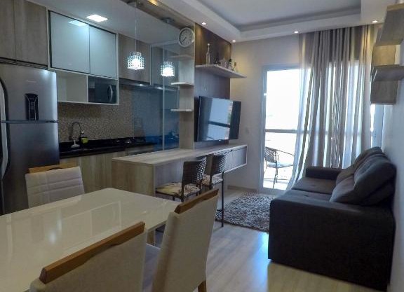 Apê aconchegante e seguro