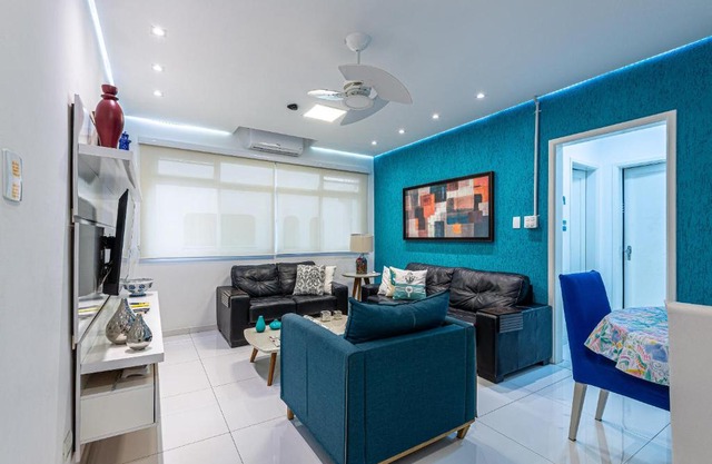 Apê Descolado no Guarujá - Enseada